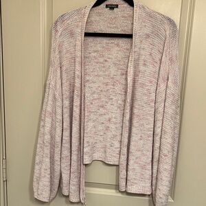 Wild Fable Light Pink Open-Front Cardigan